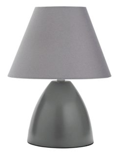 HOME - Tenby Touch - Table Lamp - Grey